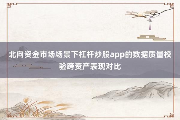 北向资金市场场景下杠杆炒股app的数据质量校验跨资产表现对比